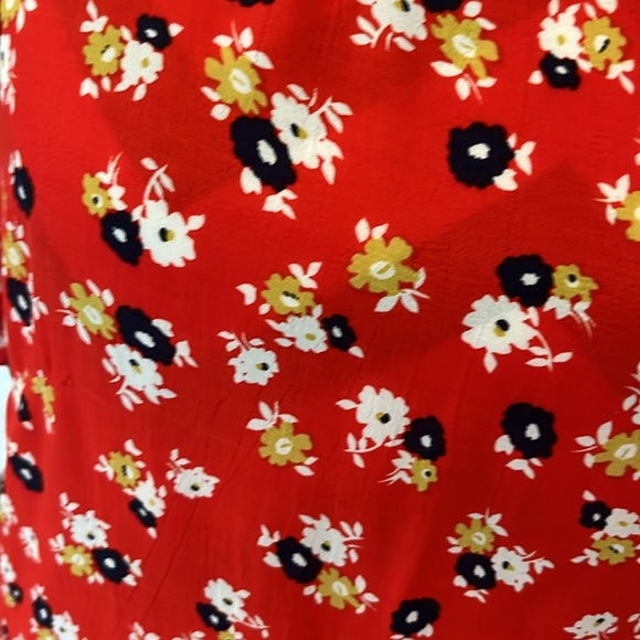 NWT Anthropologie Faithful The Brand Daphne dress poppy red - Picture 5 of 10